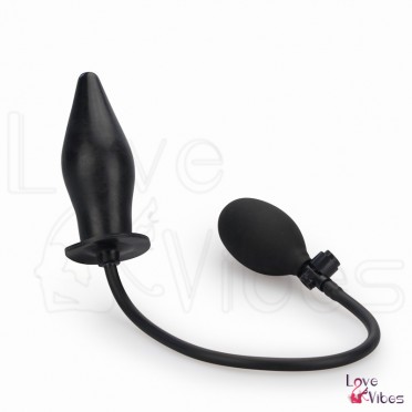 Plug anal  à pompe gonflable